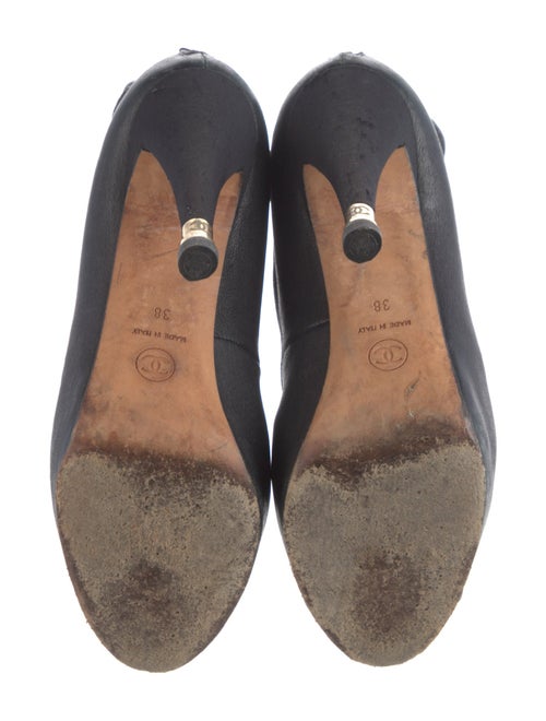 Chanel 2012 Interlocking CC Logo Boots