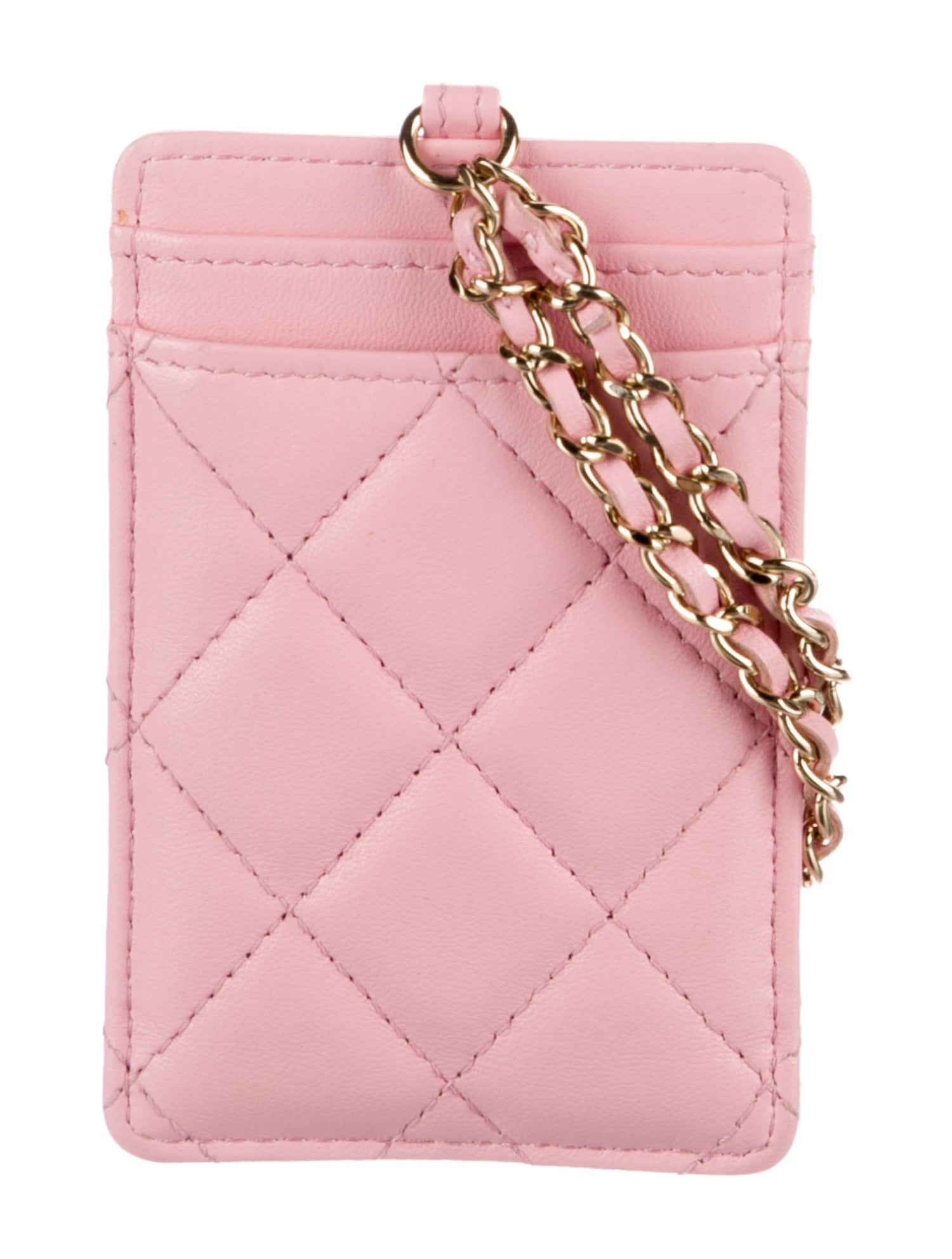 Chanel 2022 ID Card Holder Compact Wallet