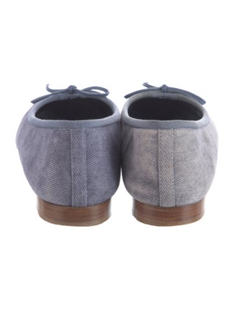 Chanel 2018 Interlocking CC Logo Ballet Flats