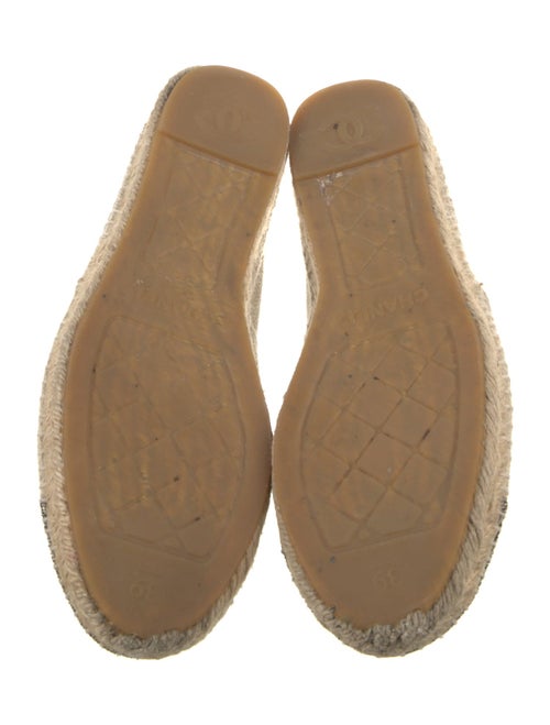 Chanel Interlocking CC Logo Espadrilles