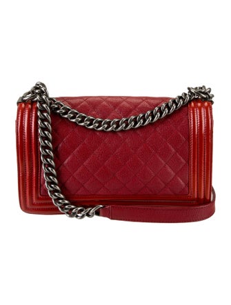 Chanel Medium Leather Boy Bag