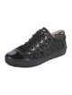 Chanel Interlocking CC Logo Lambskin Sneakers