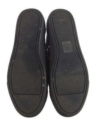 Chanel Interlocking CC Logo Lambskin Sneakers