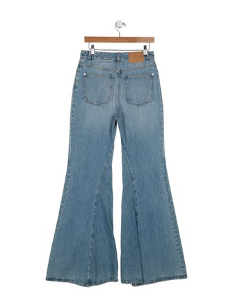 Chanel 2023 Wide Leg Jeans