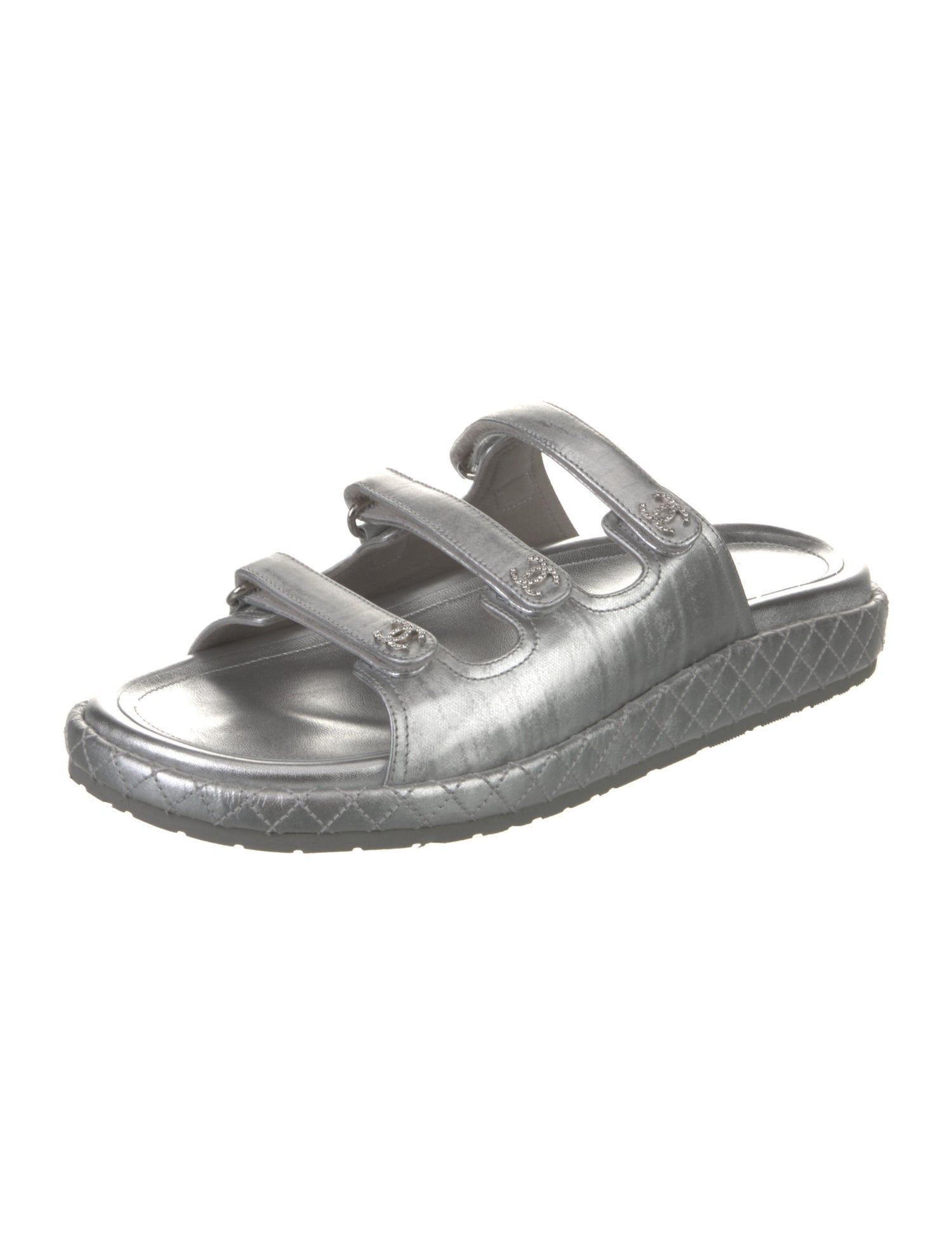 Chanel 2025 Interlocking CC Logo Slides