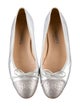 Chanel Interlocking CC Logo Lambskin Ballet Flats