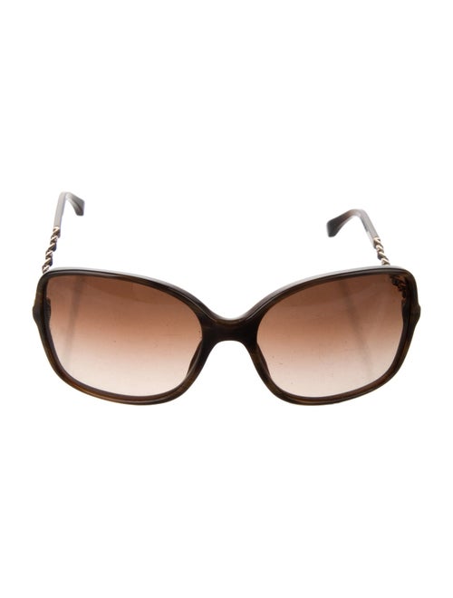 Chanel Interlocking CC Logo Oversize Sunglasses