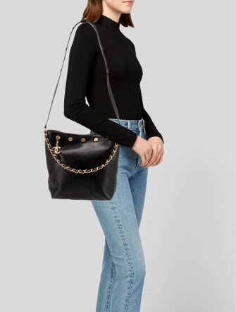 Chanel 2025 Large CC Bucket Bag