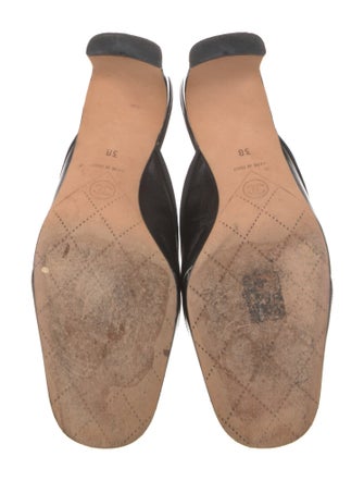 Chanel 2003 Interlocking CC Logo Mules