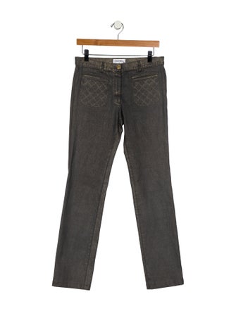 Chanel Vintage Straight Leg Jeans