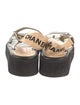 Chanel 2022 Interlocking CC Logo Espadrilles