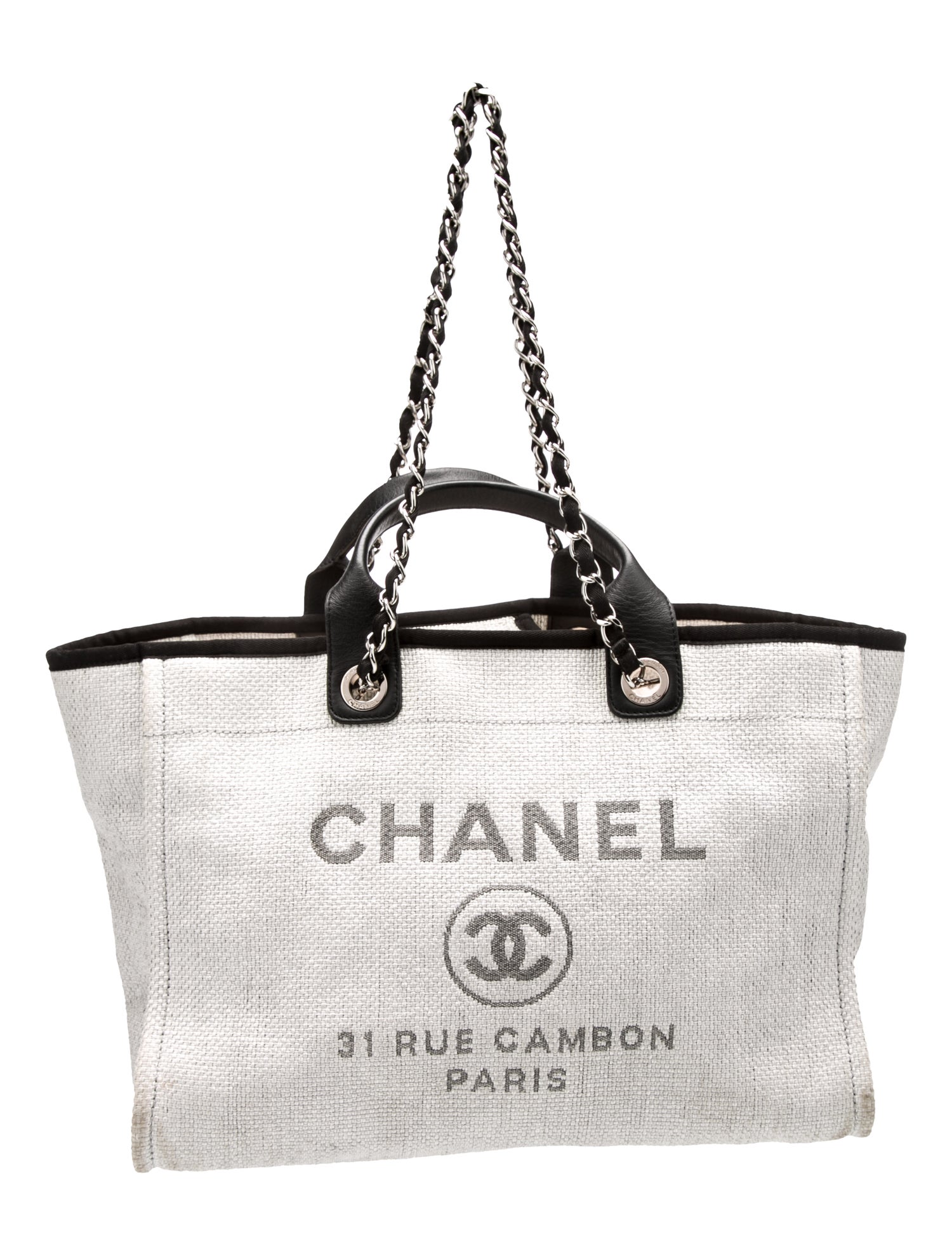 Chanel Medium Deauville Shopping Tote