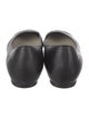 Chanel Interlocking CC Logo Leather Ballet Flats