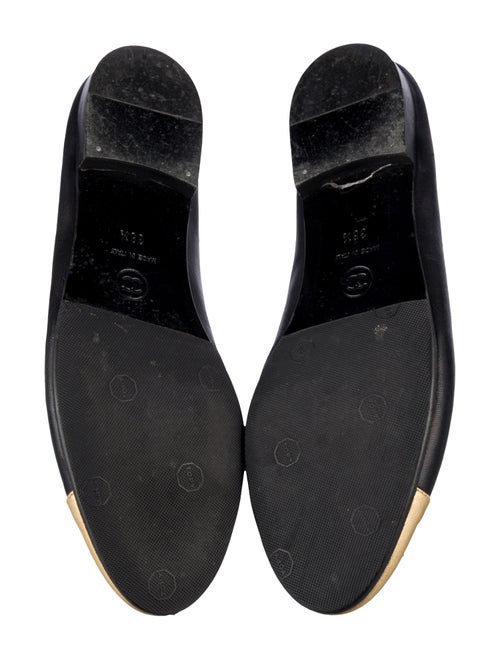 Chanel Interlocking CC Logo Lambskin Ballet Flats