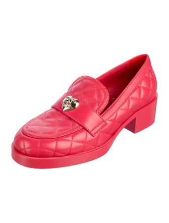 Chanel 2023 Interlocking CC Logo Loafers