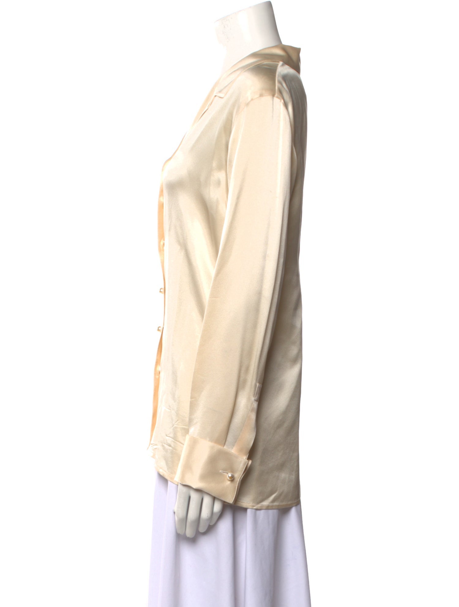 Chanel Vintage 1995 Button-Up Top