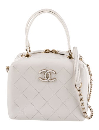 Chanel Cube Vanity Case Satchel