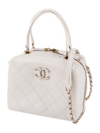Chanel Cube Vanity Case Satchel