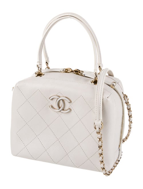 Chanel Cube Vanity Case Satchel