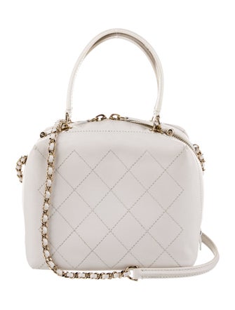 Chanel Cube Vanity Case Satchel