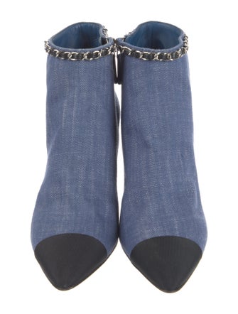 Chanel 2020 Interlocking CC Logo Boots