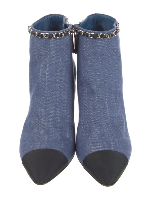 Chanel 2020 Interlocking CC Logo Boots