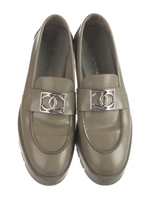 Chanel 2023 Interlocking CC Logo Loafers