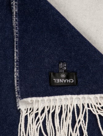 Chanel Wool-Blend Throw Blanket