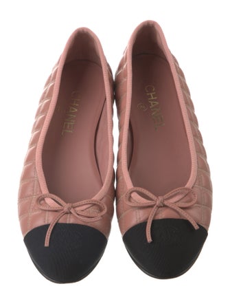 Chanel 2024 Interlocking CC Logo Flats