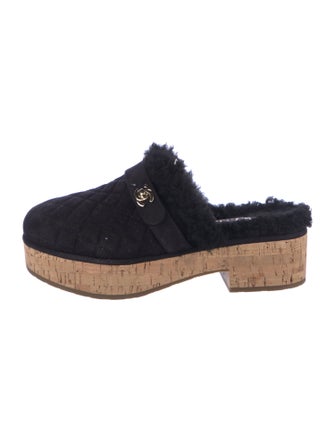 Chanel 2021 Interlocking CC Logo Slides