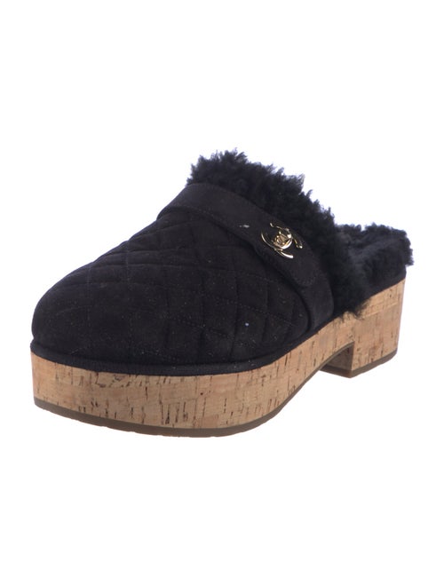 Chanel 2021 Interlocking CC Logo Slides