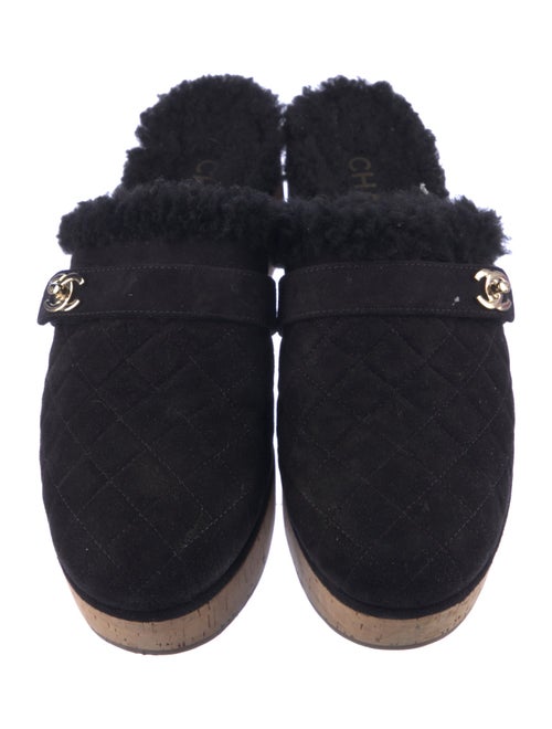 Chanel 2021 Interlocking CC Logo Slides