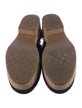 Chanel 2021 Interlocking CC Logo Slides