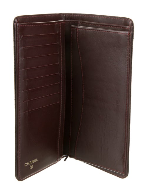 Chanel 2014 Interlocking CC Logo Bifold Wallet