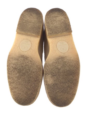 Chanel Interlocking CC Logo Canvas Oxfords