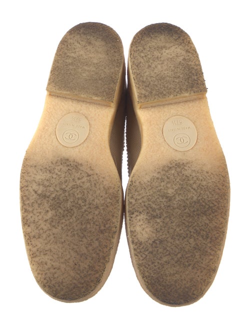 Chanel Interlocking CC Logo Canvas Oxfords