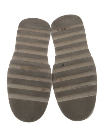 Chanel 2024 Interlocking CC Logo Combat Boots