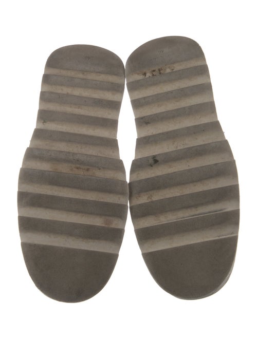 Chanel 2024 Interlocking CC Logo Combat Boots