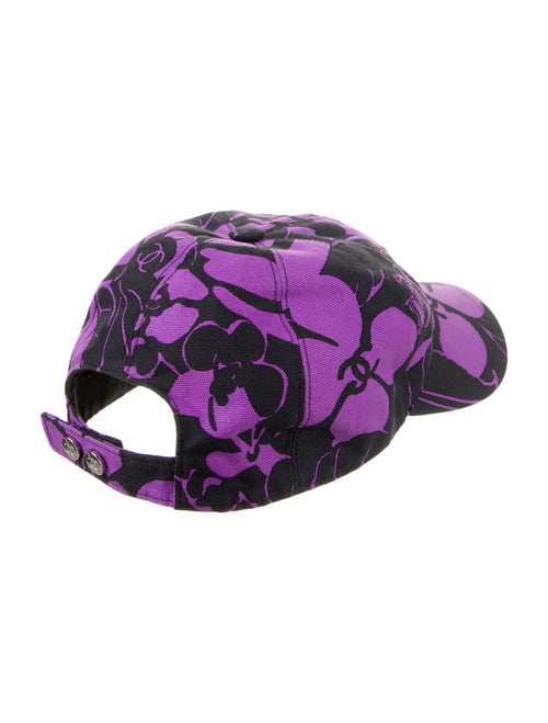 Chanel 2021 CC Floral Baseball Cap