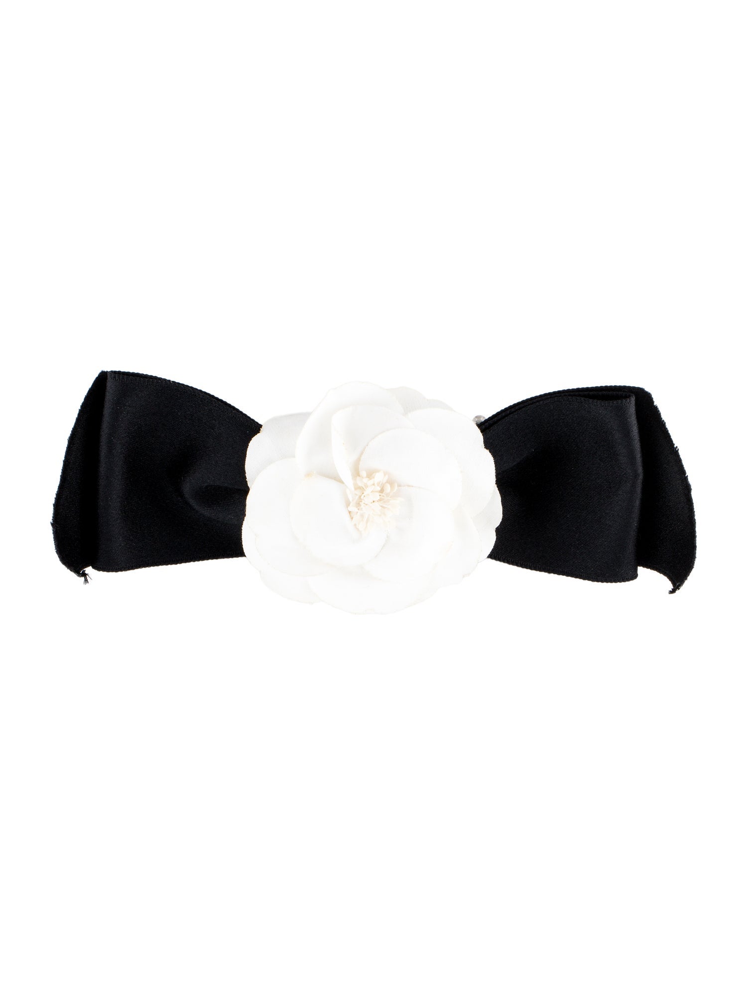 Chanel Vintage Camellia Hair Clip