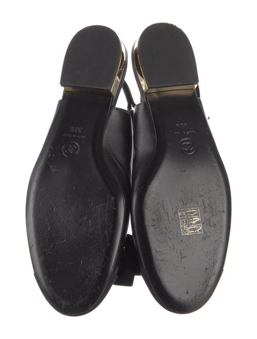 Chanel 2024 Interlocking CC Logo Slingback Flats