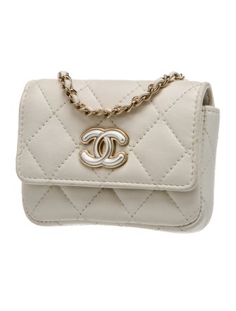 Chanel 2023 Quilted Clutch w/Chain