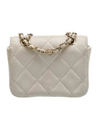 Chanel 2023 Quilted Clutch w/Chain
