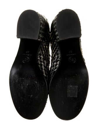 Chanel 2014 Interlocking CC Logo Oxfords