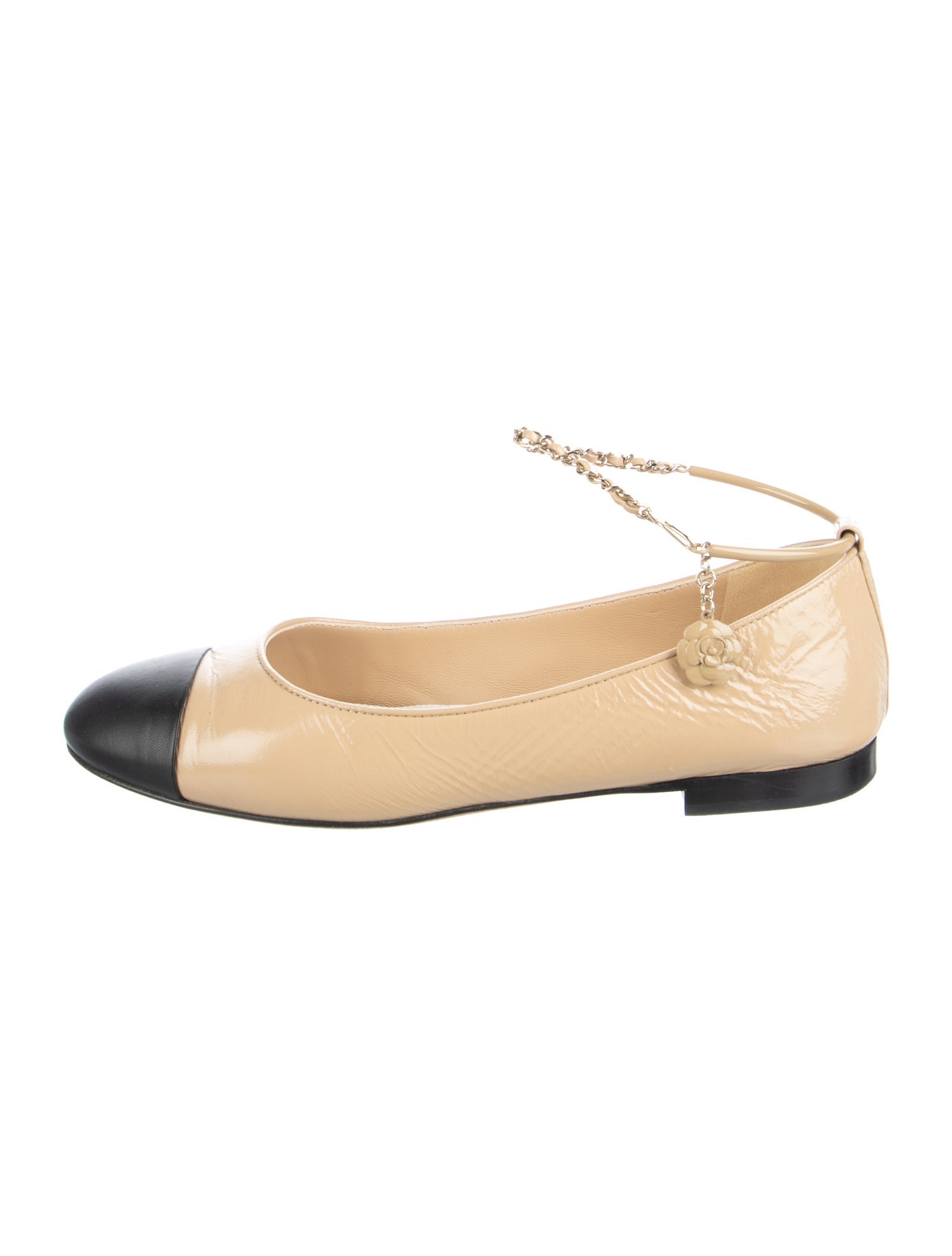 Chanel 2023 Interlocking CC Logo Ballet Flats