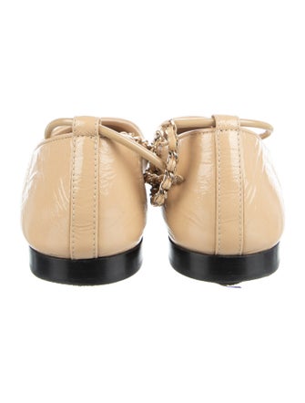 Chanel 2023 Interlocking CC Logo Ballet Flats
