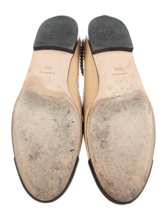 Chanel 2023 Interlocking CC Logo Ballet Flats