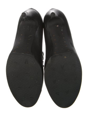 Chanel 2010 Interlocking CC Logo Lace-Up Boots