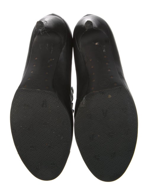 Chanel 2010 Interlocking CC Logo Lace-Up Boots