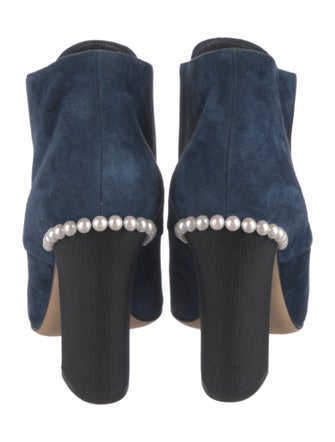 Chanel 2018 Interlocking CC Logo Lace-Up Boots